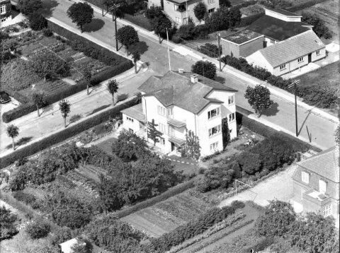 Hjørnet af Tværvej og Øster Boulevard