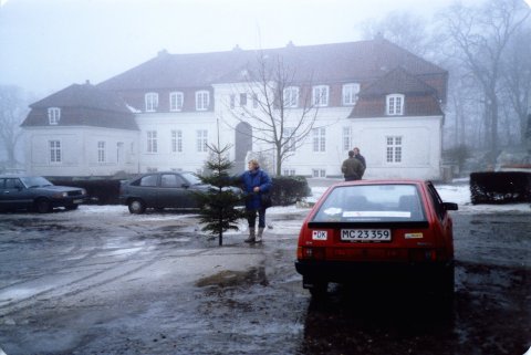 Petra Lade med juletræ